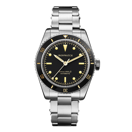 Sapphire Crystal Automatic Mechanical Watches NH35, 39mm, C3 Super Luminous, 20bar, Classic Men's Watch, 316L Stainless Steel Rivet Bracelet